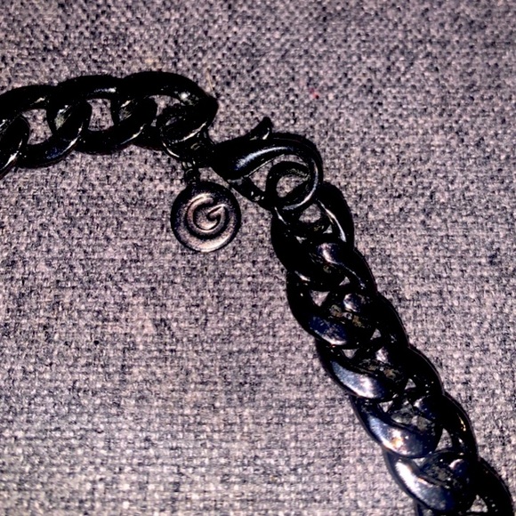 G by Guess Black Chain Link Necklace - Picture 4 of 4